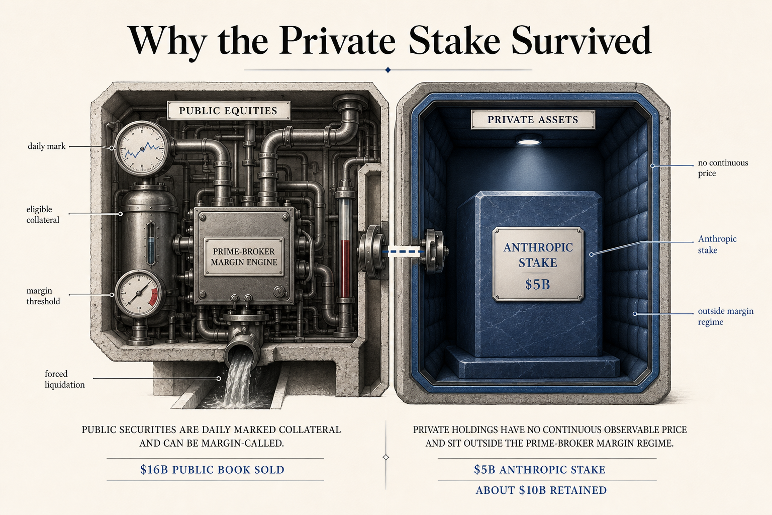 Why the Private Stake Survived