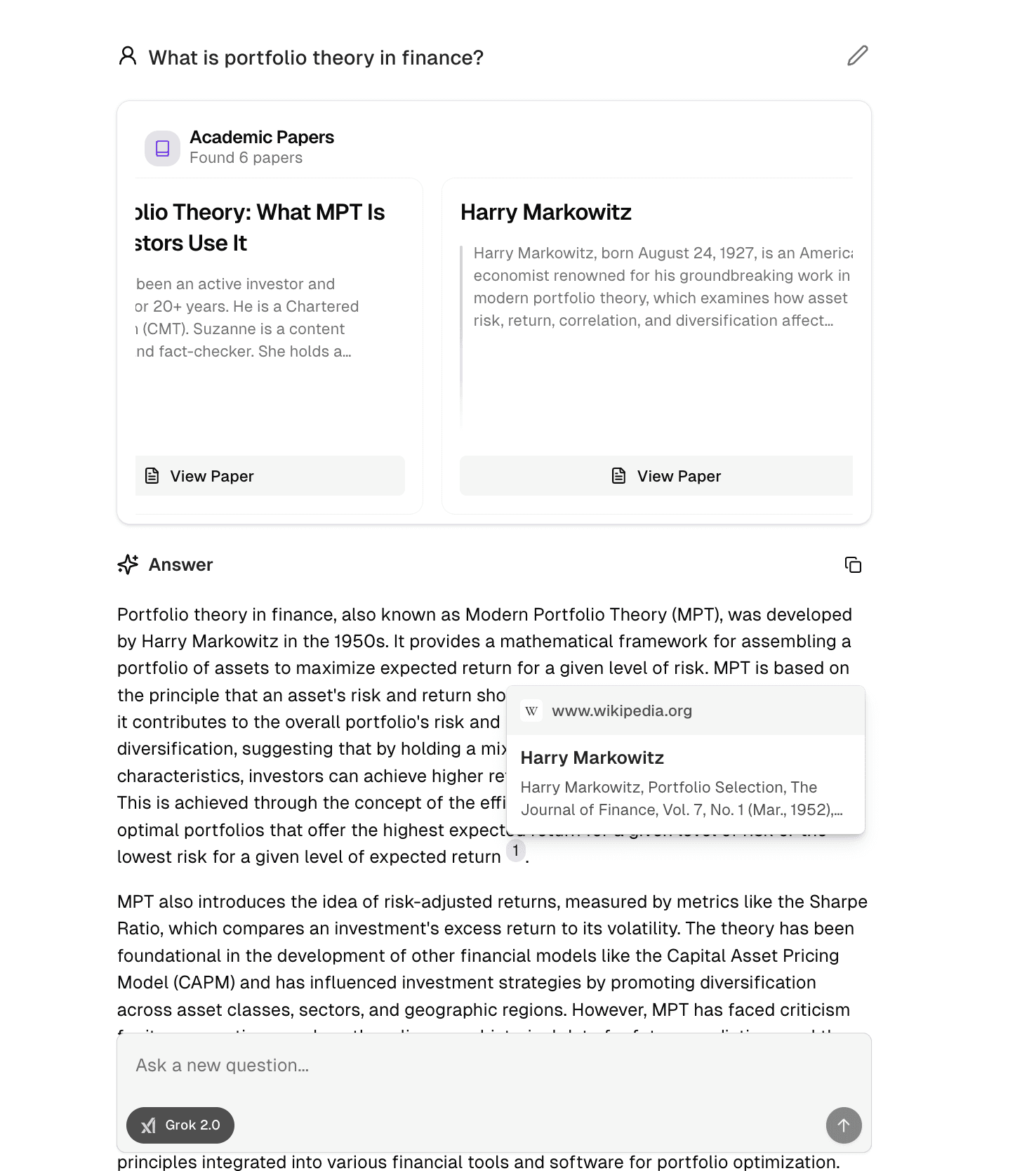 Valyu Context API integrated with Scira search engine using two lines of code.