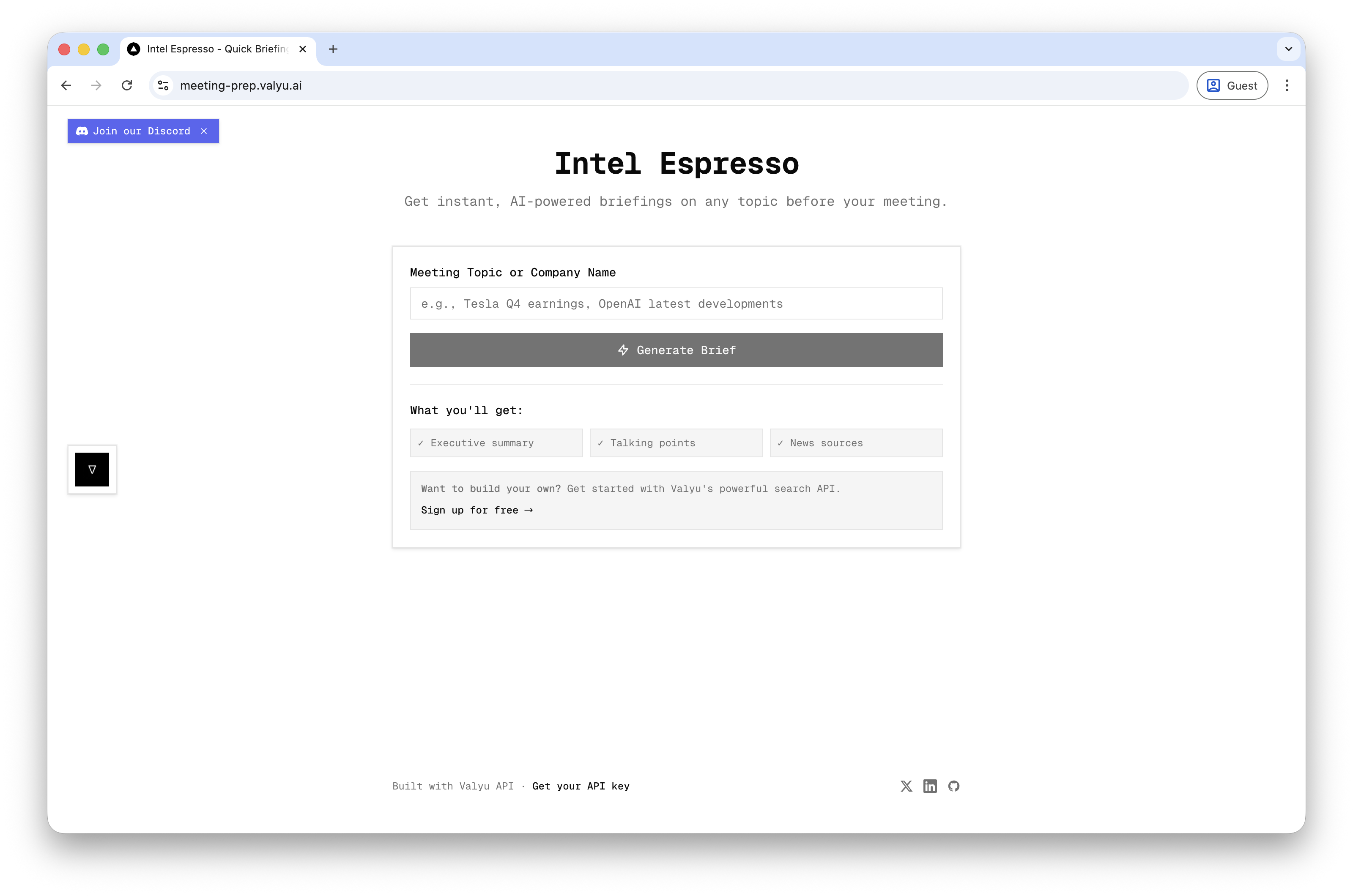 Intel Espresso