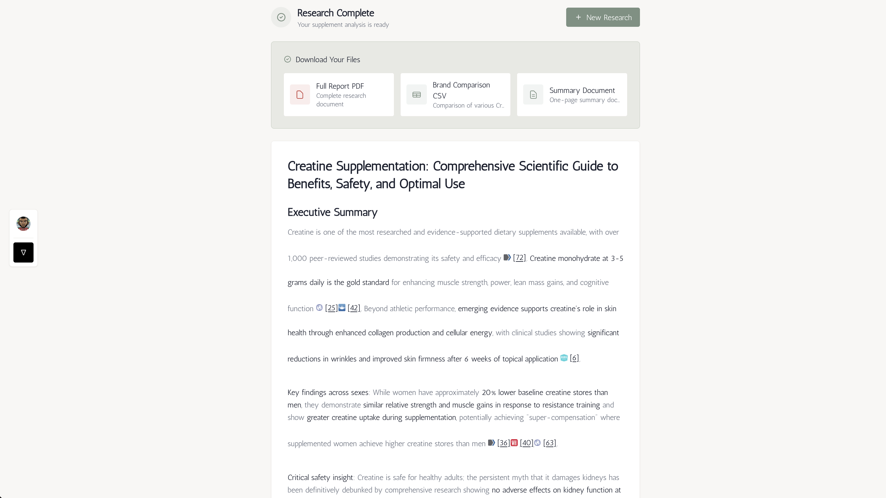 Search results final dashboard