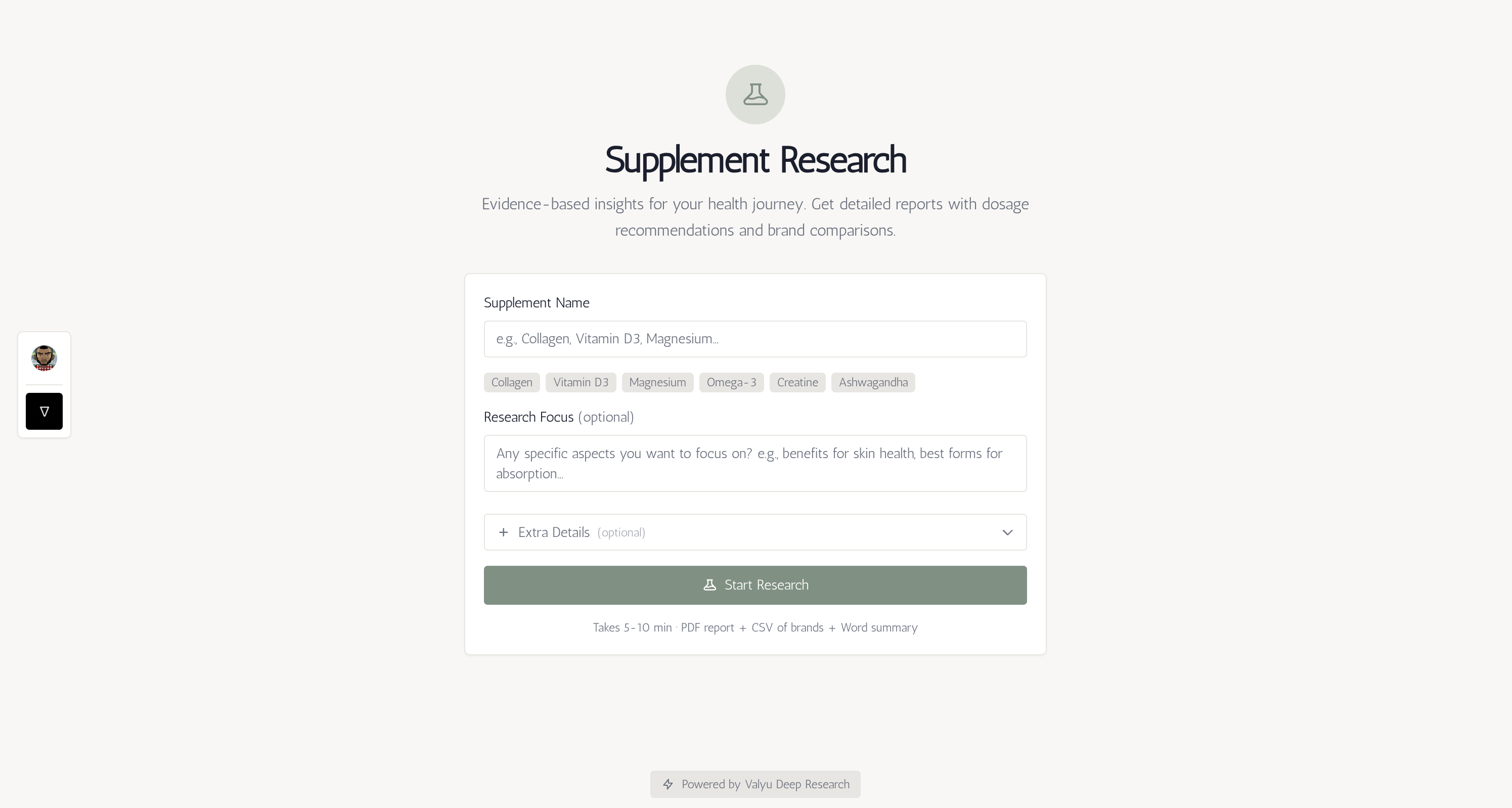 Supplement Research